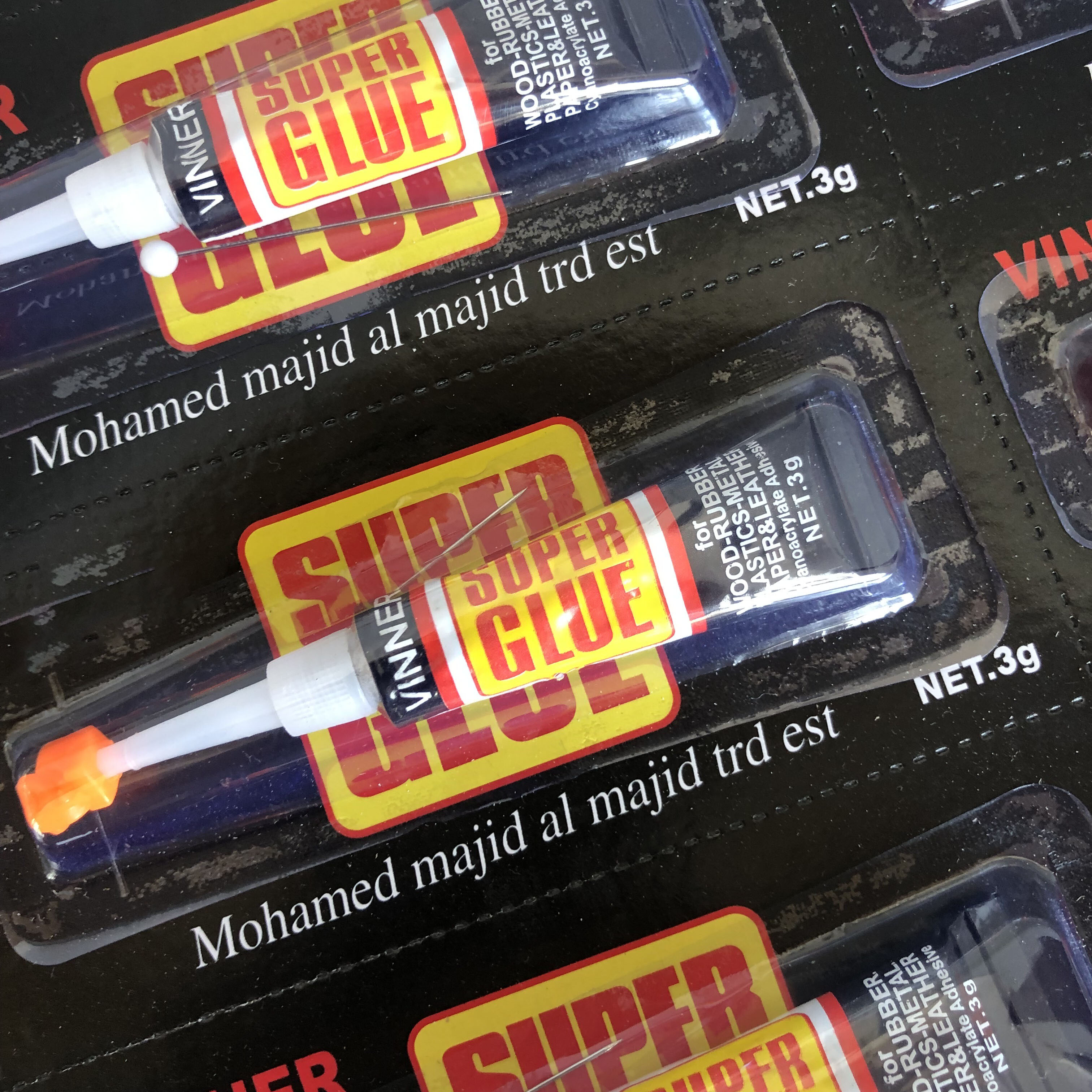 3G Contact Adhesive Super Glue for Plastic and Porcelain Bond